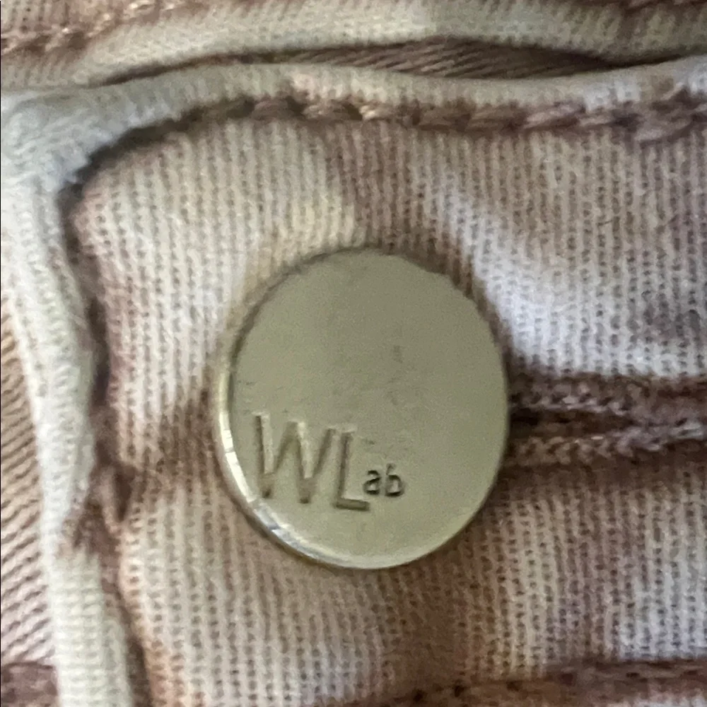 Wash Lab Chic Silvery Blush Cropped Jeans - Picture 7 of 9